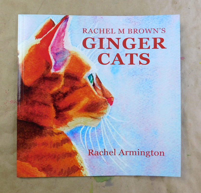 Ginger Cats paintings book by Rachel Armington