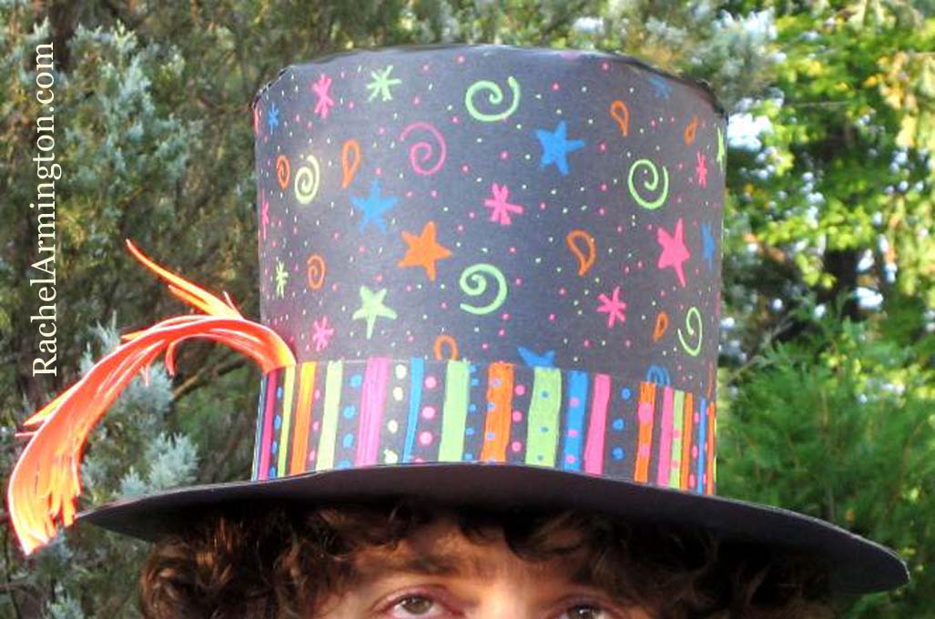 Paper Cap Attern Steampunk Mad Hatter Paper Hats